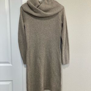 Rachel Zoe Cowl neck sweater dress